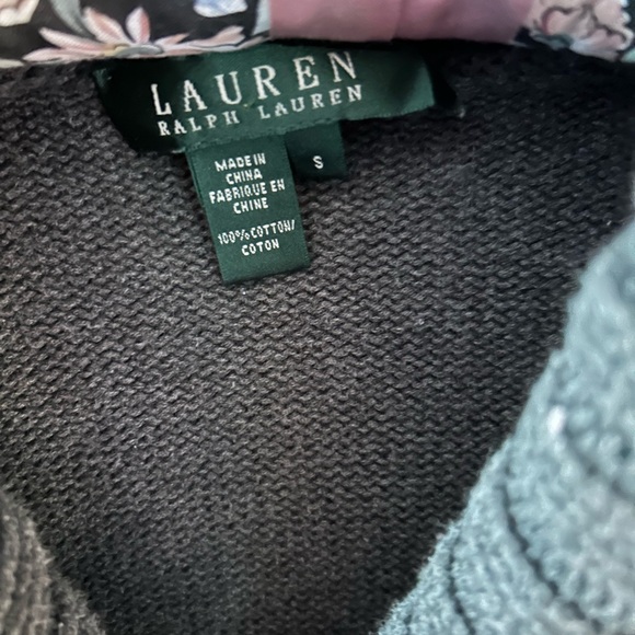 Ralph Lauren Women's Khaki Green Cowl Neck Sweater - Picture 2 of 7